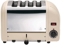 DUALIT 4 SLICE CLASSIC TOASTER CREME  